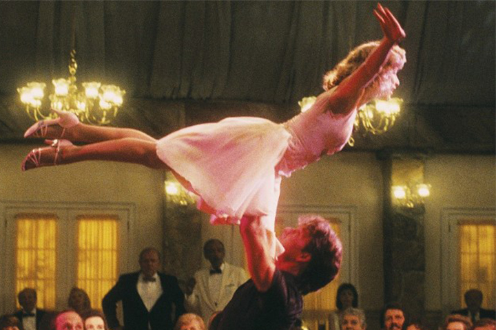 Patrick Swayze and Jennifer Grey in Dirty Dancing